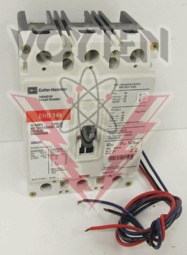 EHD3020A06 Circuit Breaker by Eaton, Cutler Hammer or Westinghouse