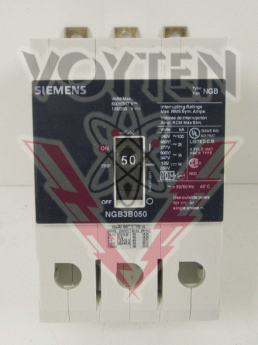 NGB3B050 Circuit Breaker by Siemens