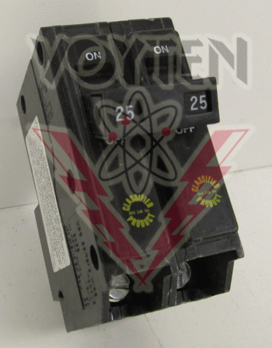 CHQ225 Circuit Breaker by Eaton, Cutler Hammer or Westinghouse