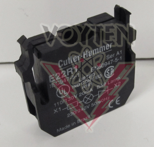 E22R1 Pushbutton by Eaton, Cutler Hammer or Westinghouse