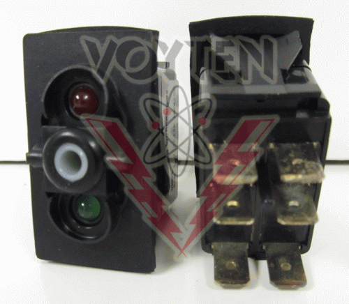 VMD1GHTC-00000-000 Rocker Switch by Carling