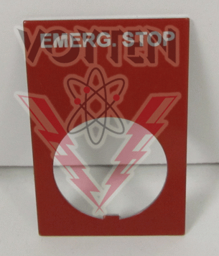 E22NE13 Legend Plate by Eaton, Cutler Hammer or Westinghouse