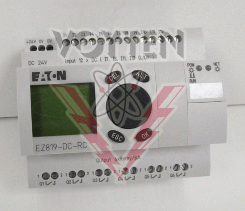 EZ819-DC-RC Colck Display by Eaton, Cutler Hammer or Westinghouse