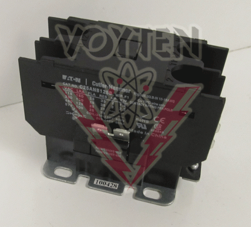 C25ANB125B Contactor by Eaton, Cutler Hammer, or Westinghouse