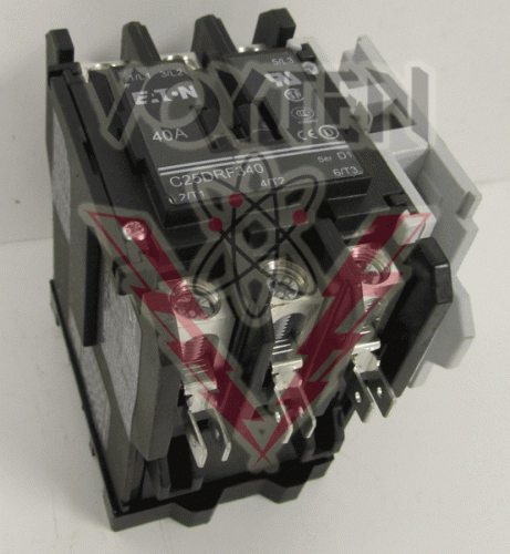 C25DRF340B Contactor by Eaton, Cutler Hammer, or Westinghouse