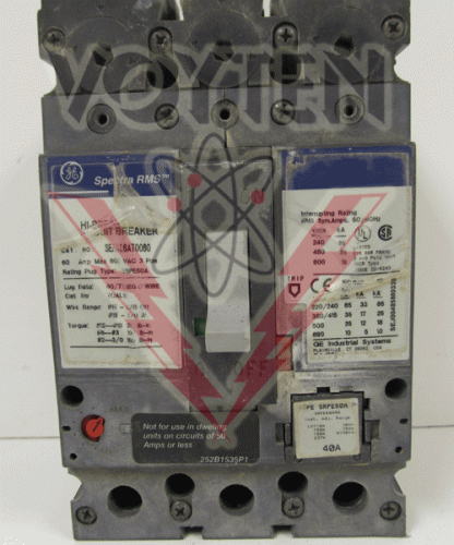 SEHA36AT0060 Circuit Breaker by General Electric