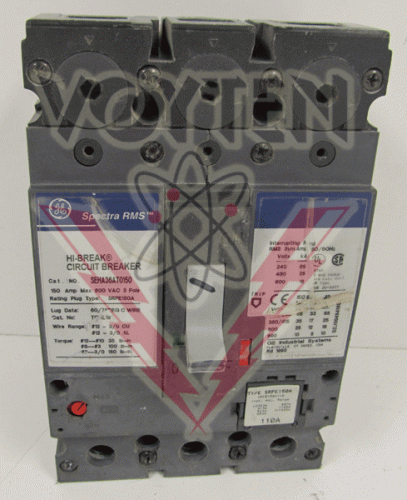 SEHA36AT0150 Circuit Breaker by General Electric