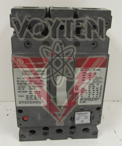 SELA36AT0100 Circuit Breaker by General Electric