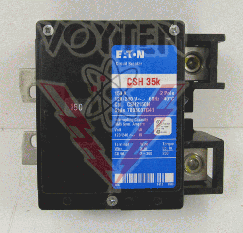 CSH2150N Circuit Breaker by Eaton, Cutler Hammer or Westinghouse