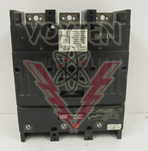 TJJ436200 Circuit Breaker by General Electric