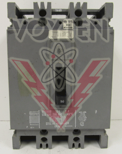 HFB2050 Circuit Breaker by Eaton, Cutler Hammer or Westinghouse