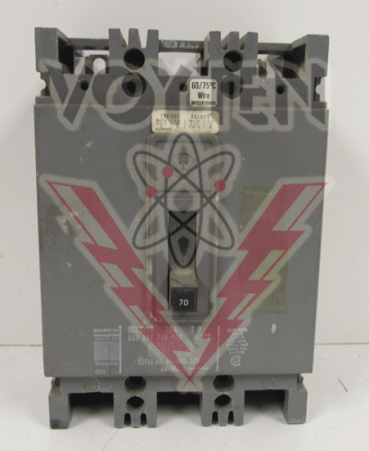 HFB2070 Circuit Breaker by Eaton, Cutler Hammer or Westinghouse