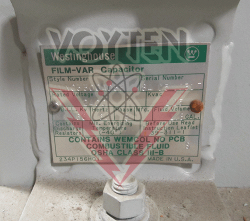 1N03300A05F Capacitor by Westinghouse