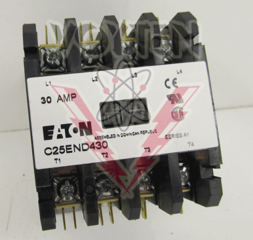 C25END430A Contactor by Eaton, Cutler Hammer, or Westinghouse