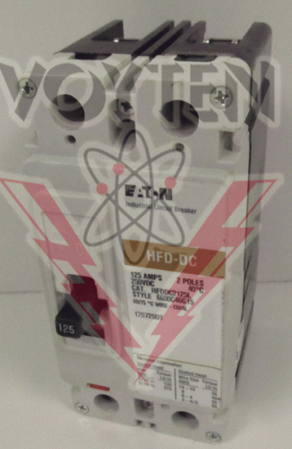 HFDDC2125L Circuit Breaker by Eaton, Cutler Hammer or Westinghouse