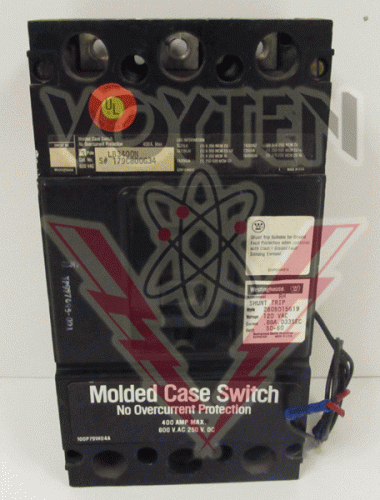 LB3400N(RH120VACST) Circuit Breaker by Eaton, Cutler Hammer or Westinghouse