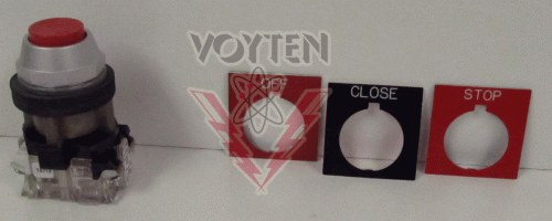 HT8ABRAB-POP Pushbutton by Eaton, Cutler Hammer or Westinghouse