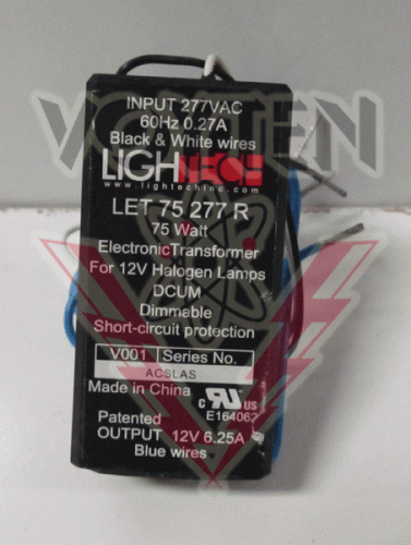 LET75277R Transformer by Lightech Electronic 