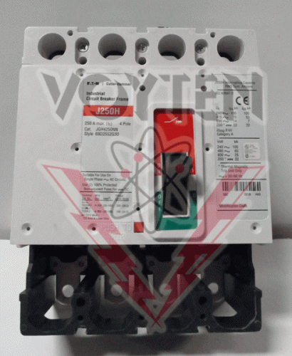 JGH4250NN Industrial Circuit Breaker by Eaton, Cutler Hammer or Westinghouse
