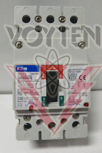 GES3020AFM Industrial Circuit Breaker by Eaton, Cutler Hammer or Westinghouse