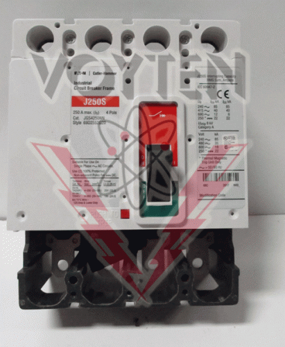 JGS4250NN Industrial Circuit Breaker by Eaton, Cutler Hammer or Westinghouse