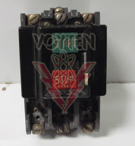 609-A0W Pushbutton Switch Starter by Allen Bradley