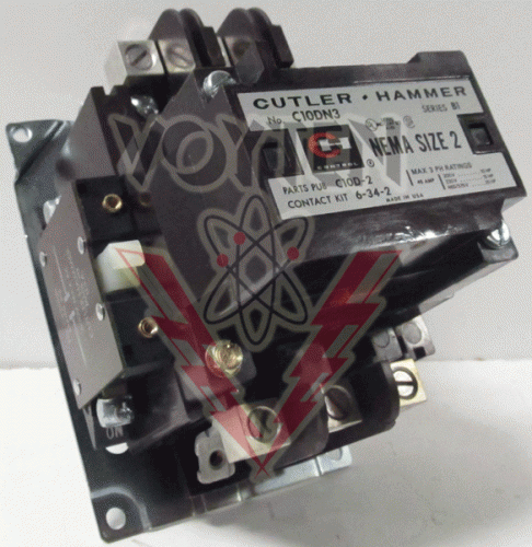 C10DN3AB Contactor by Eaton,Cutler Hammer or Westinghouse