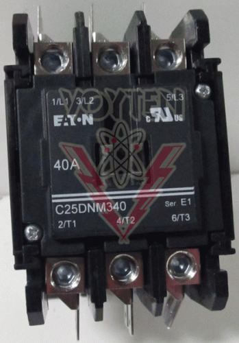 C25DNM340B9 Contactor by Eaton,Cutler Hammer or Westinghouse