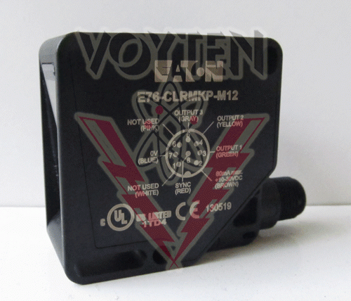 E76-CLRMKP-M12 Intelliview Color Sensor by Eaton, Cutler Hammer or Westinghouse