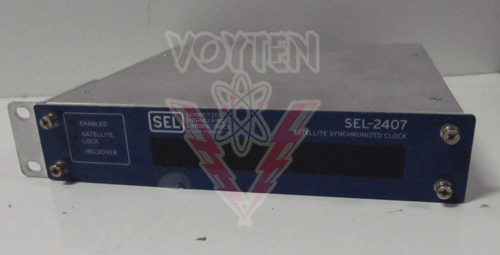 SEL-2407 Statellite-Synchronized Clock by Schweitzer