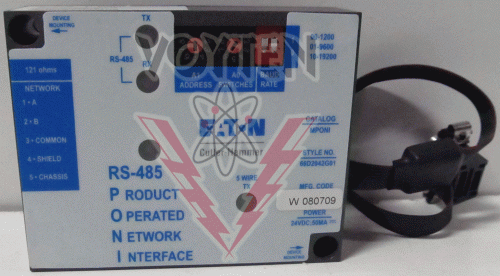 MPONI RS-485 Product Operated Network Interface by Eaton, Cutler Hammer or Westinghouse