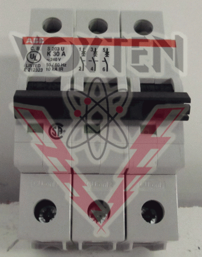 S203U-K30 Molded Case Circuit Breaker by ABB