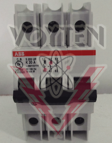 S203UP-K20 Molded Case Circuit Breaker by ABB