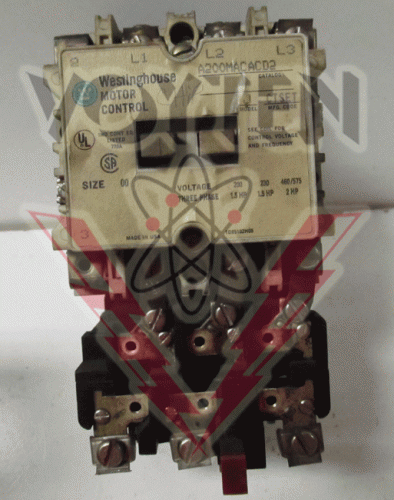 A200MACACD2 Starter by Eaton, Cutler Hammer or Westinghouse