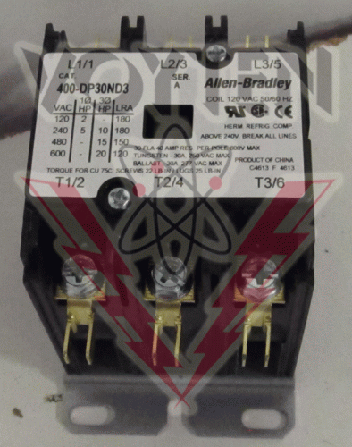 400-DP30ND3 Contactor by Allen Bradley