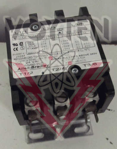400-DP50NJ3 Contactor by Allen Bradley