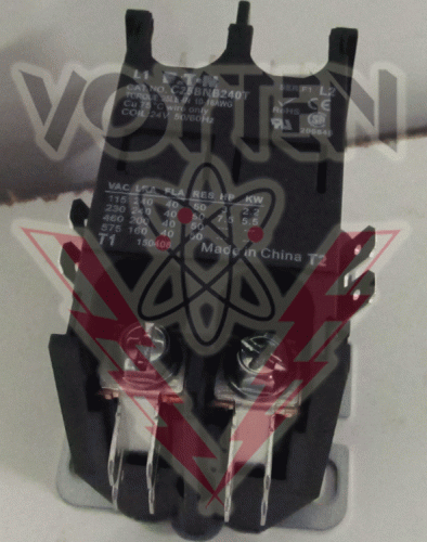 C25BNB240T Contactor by Eaton, Cutler Hammer or Westinghouse