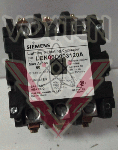 LEN00D003120A Lighting & Heating Contactor by Siemens