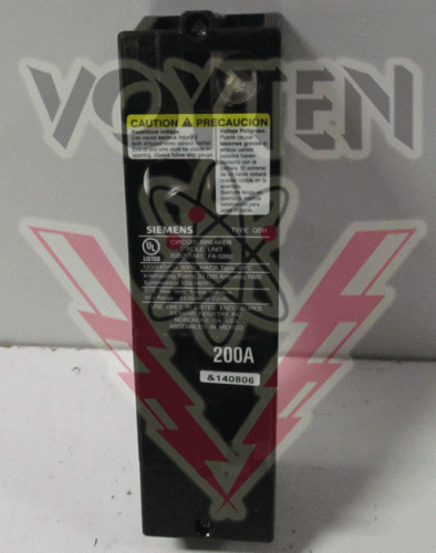 QS2200H Circuit Breaker by Siemens