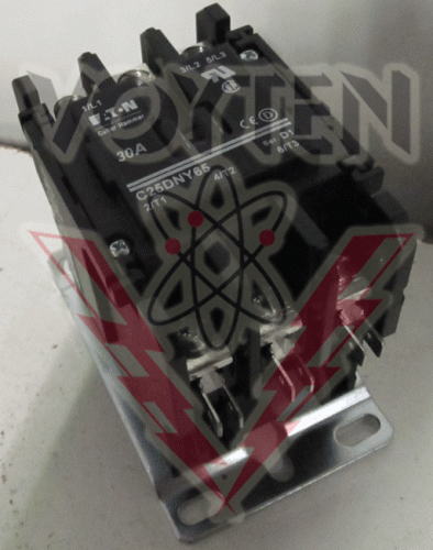 C25DNY65 Contactor by Eaton, Cutler Hammer or Westinghouse