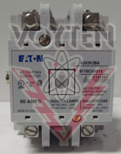 A202K2BA Contactor by Eaton, Cutler Hammer or Westinghouse