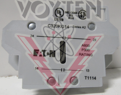 C320KG14 Aux Contact by Eaton, Cutler Hammer or Westinghouse