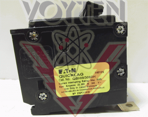 QBHW3020H Circuit Breaker by Eaton, Cutler Hammer or Westinghouse