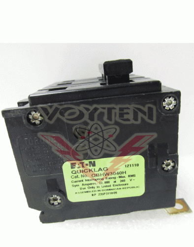 QBHW3040H Circuit Breaker by Eaton, Cutler Hammer or Westinghouse