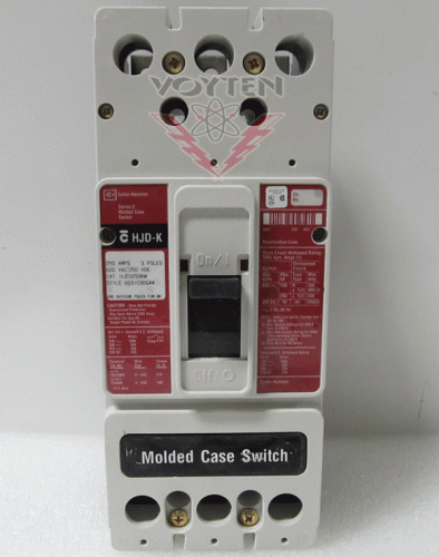 HJD3250KW Molded Case Switch by Eaton, Cutler Hammer or Westinghouse