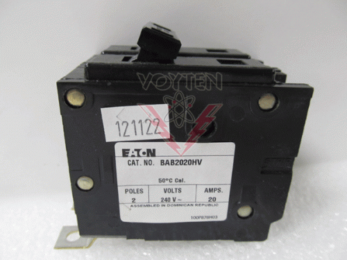 BAB2020HV Circuit Breaker by Eaton, Cutler Hammer or Westinghouse