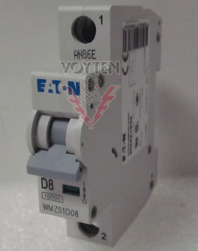 WMZS1D08 Circuit Breaker by Eaton, Cutler Hammer or Westinghouse