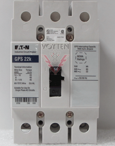 GPS3050 Circuit Breaker by Eaton, Cutler Hammer or Westinghouse