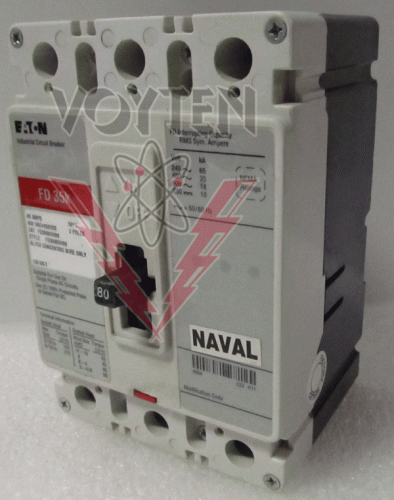 FD3080VH09 Circuit Breaker by Eaton, Cutler Hammer or Westinghouse