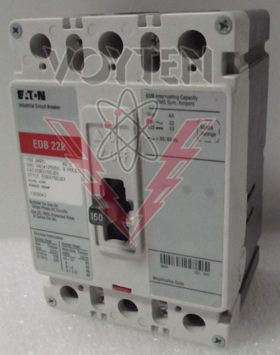 EDB3150J01 Circuit Breaker by Eaton, Cutler Hammer or Westinghouse